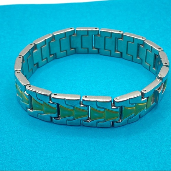Unisex Stainless Steel Link Bracelet - Picture 1 of 8